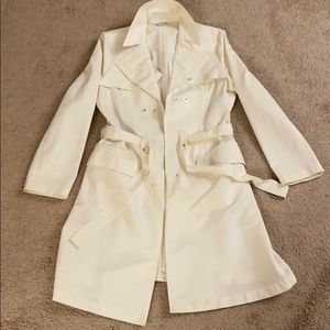 Saopaulo white summer coat worn once!!